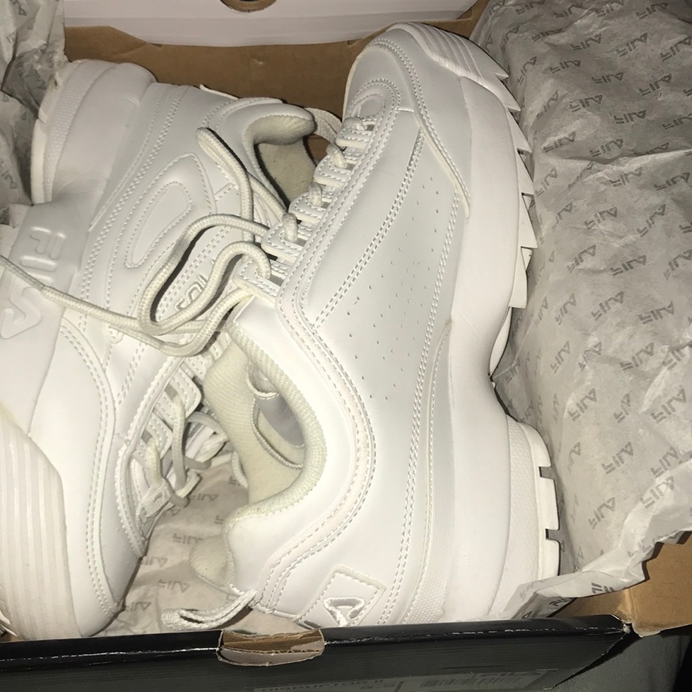 FILA Disruptor II All White
